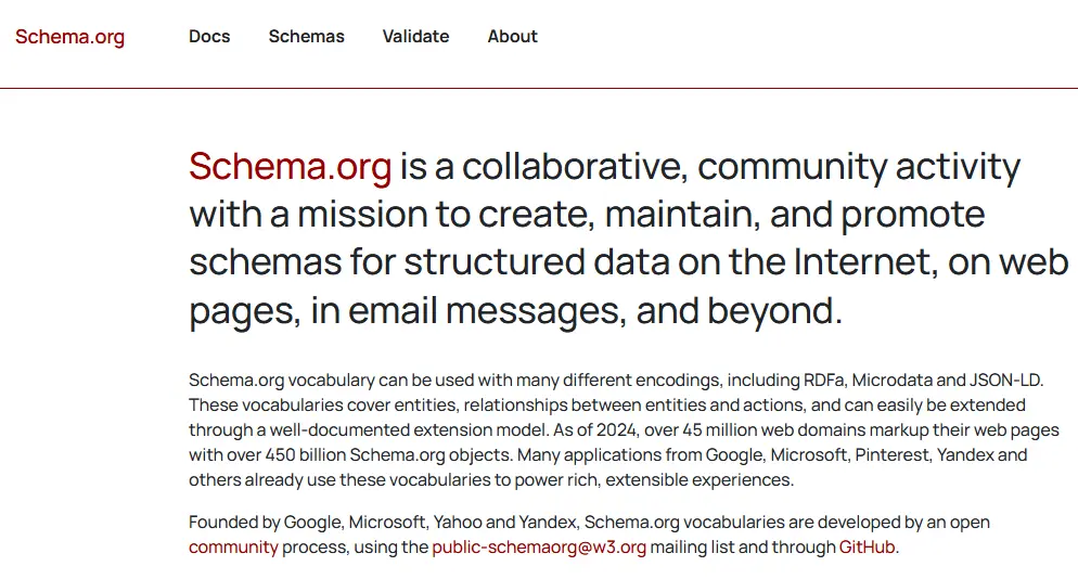 Schema Markup: What It Is and How to Use It? 2 Schema org