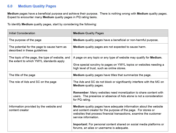 What Is Google E-E-A-T And Why Does It Matter For SEO? 4 medium quality pages search quality evaluator guidelines